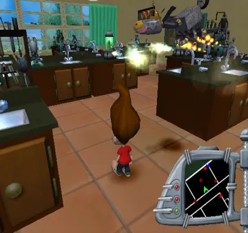 Nickelodeon The Adventures of Jimmy Neutron - Boy Genius - Jet Fusion screen shot game playing